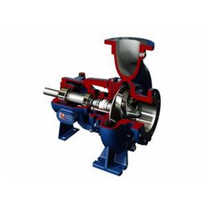 Centrifugal pumps with open impeller built according to ISO 2858-5199 norms.
